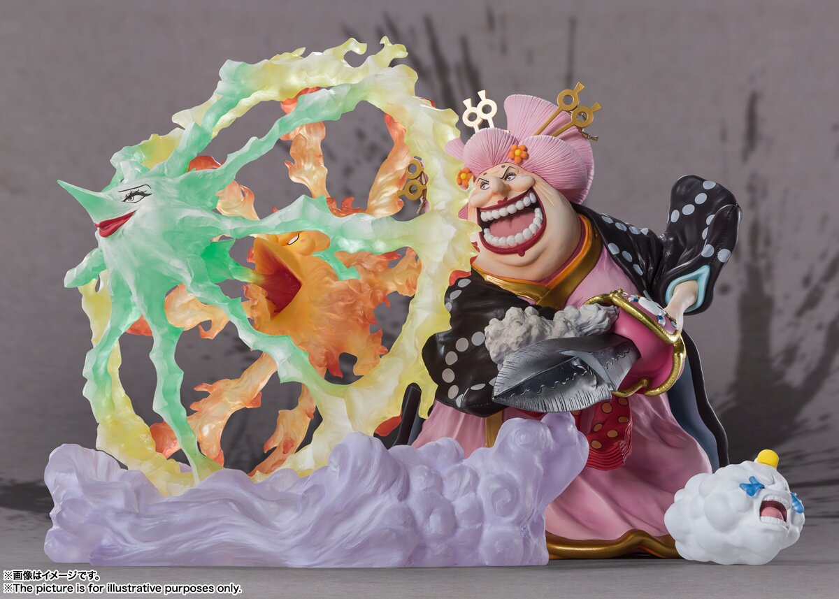 CHARLOTTE LINLIN ( BIG MOM ) FIGUARTS ZERO BATTLE OF MONSTERS ON ONIGASHIMA