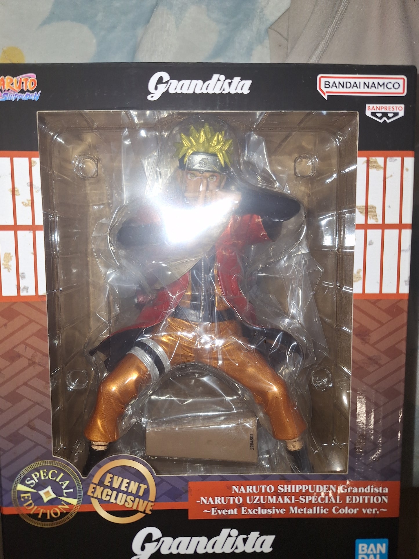 NARUTO SPECIAL EDITION EVENT EXCLUSIVE metallic version