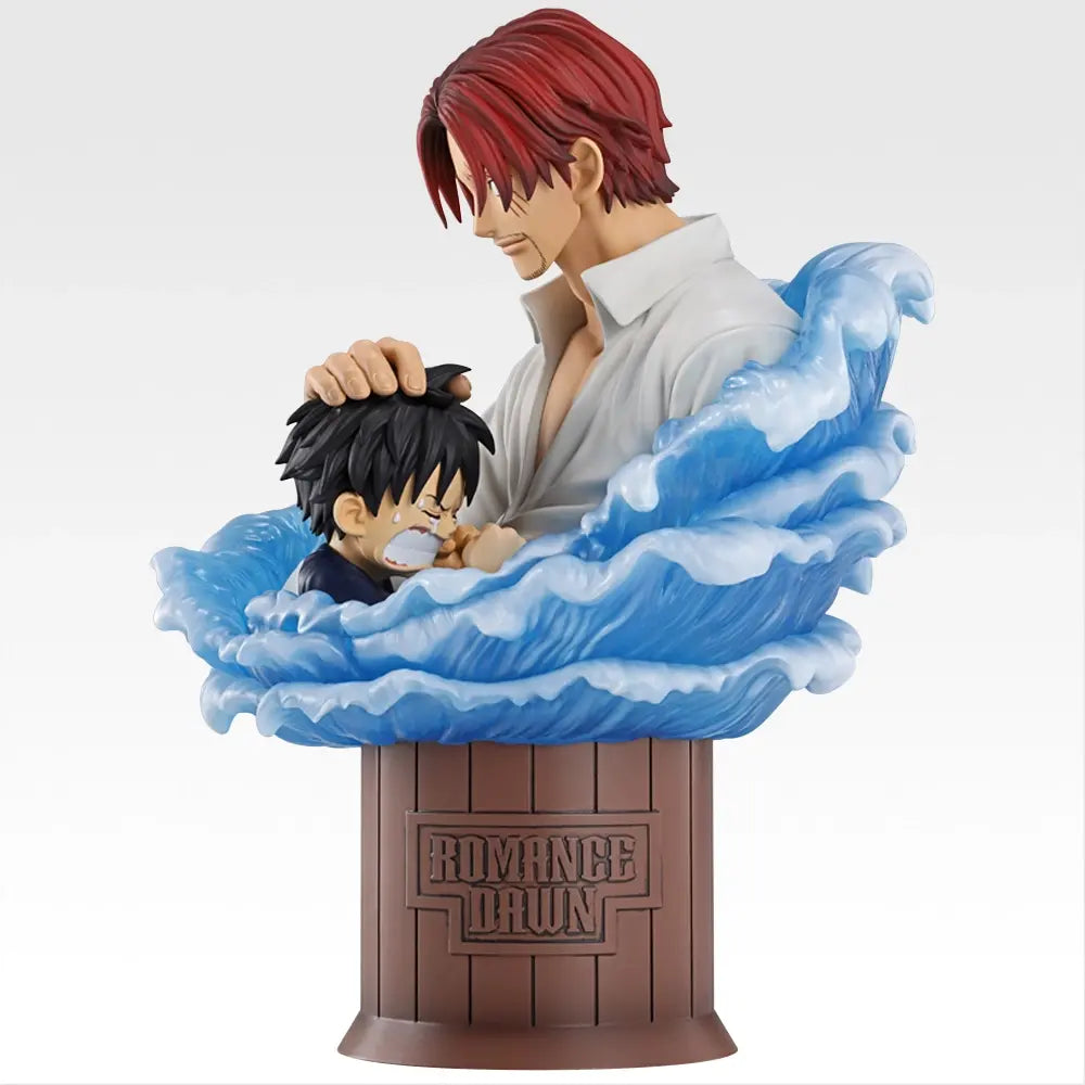 SHANKS & LUFFY REVIBLE MOMENT RED HAIRED PIRATES last one
