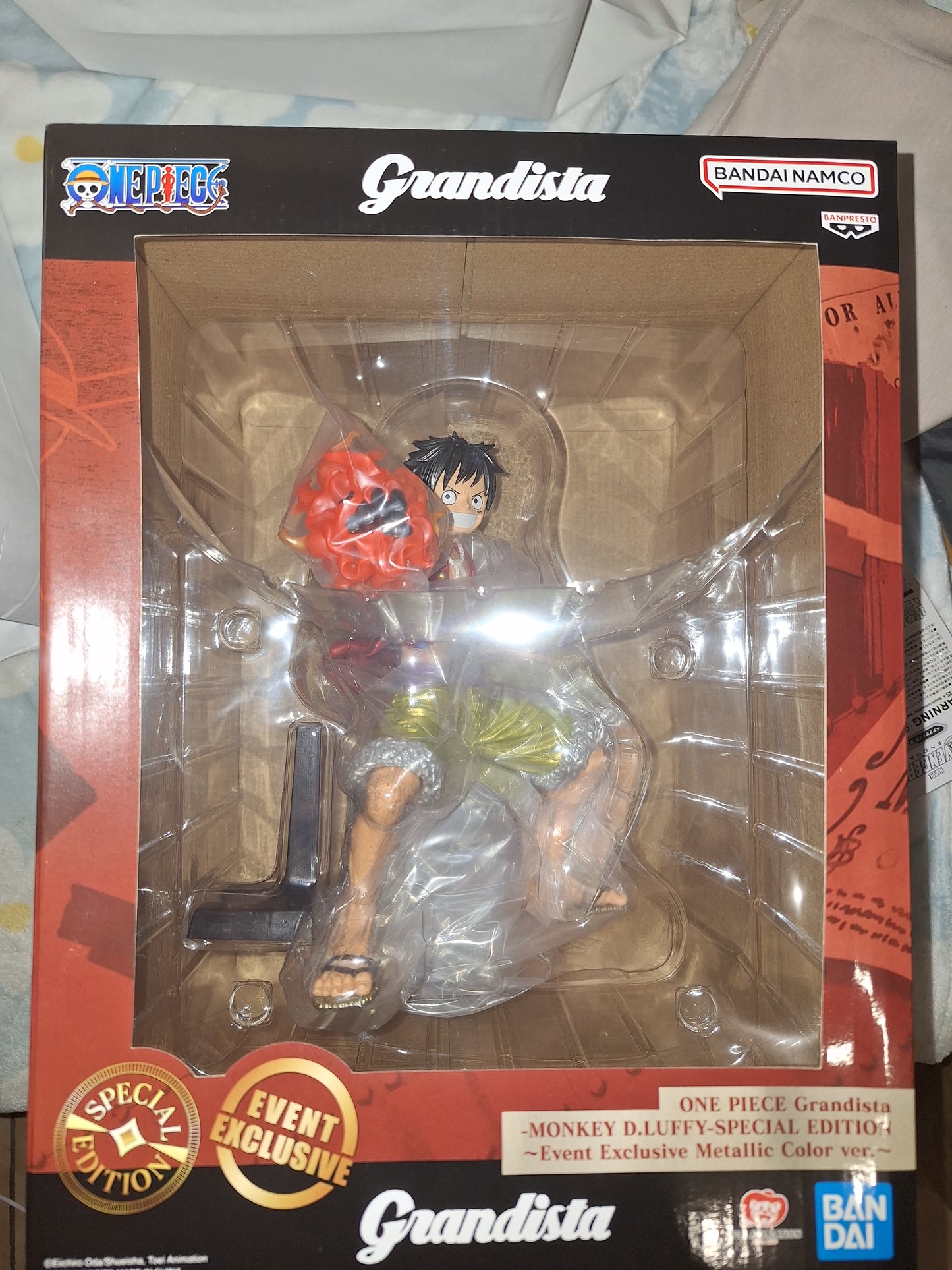 MONKEY D LUFFY SPECIAL EDITION EVENT EXCLUSIVE metallic version