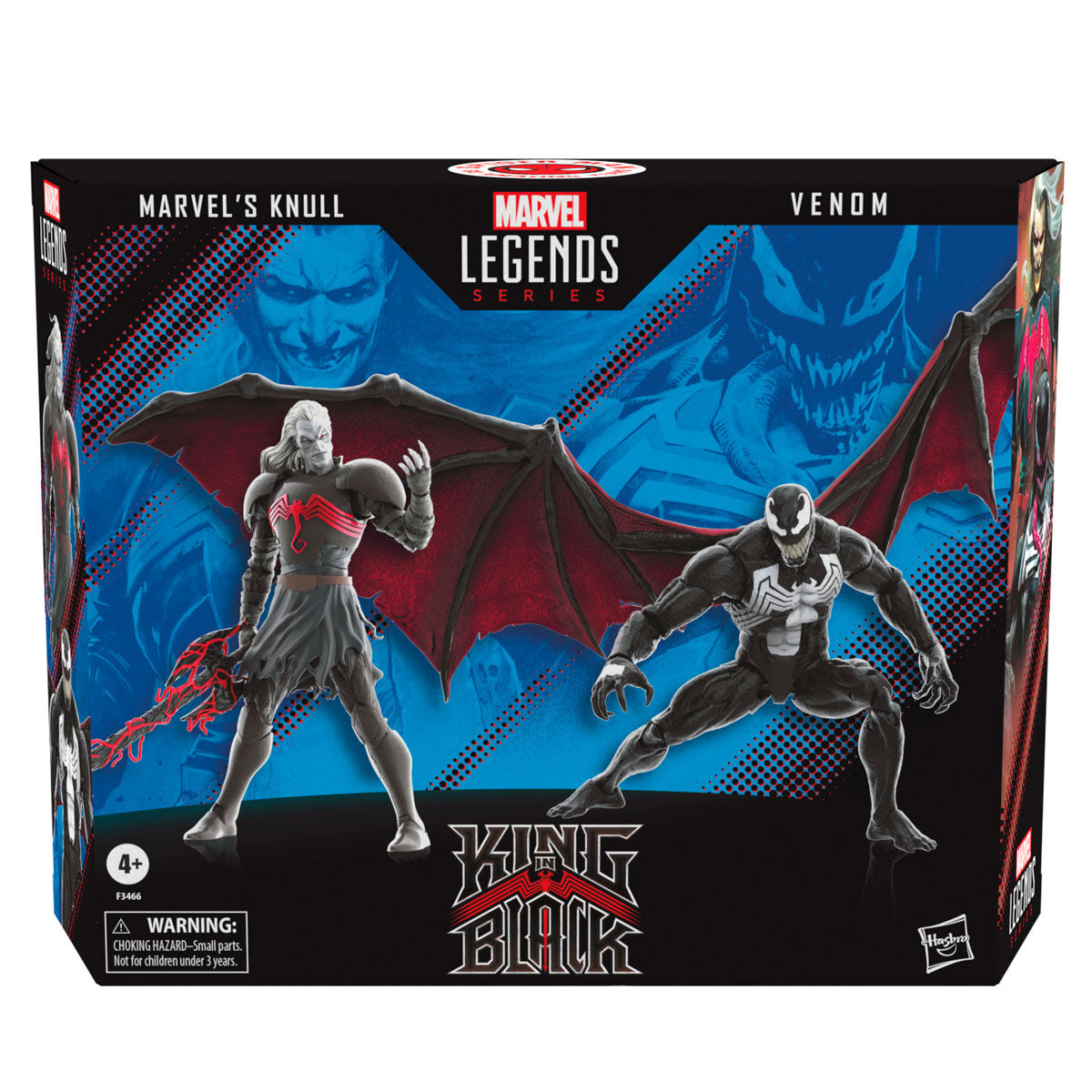 LEGEND KING IN BLACK MARVEL KNULL AND VENOM SET 2 FIGURES