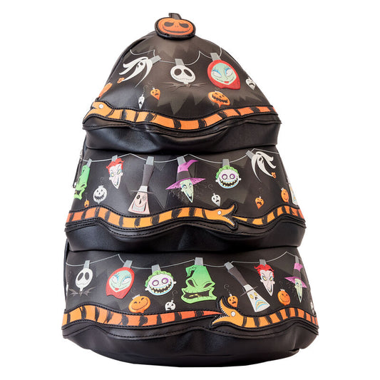 DISNEY NIGHTMARE CHRISTMAS TREE STRING LIGHTS GLOW BACKPACK