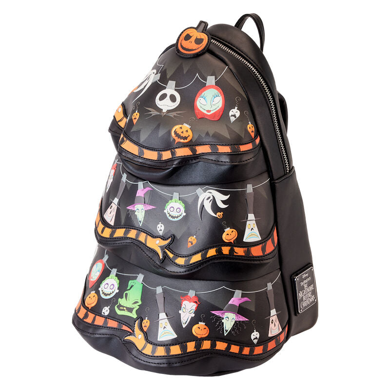 DISNEY NIGHTMARE CHRISTMAS TREE STRING LIGHTS GLOW BACKPACK