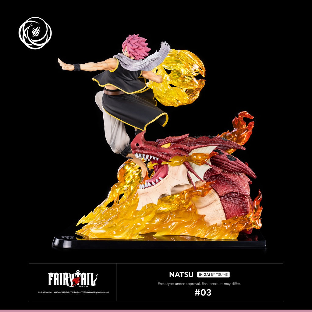 Natsu FAIRY TAIL Statue Ikigai Résine ULTIMATE 1/6 Tsume 28cm