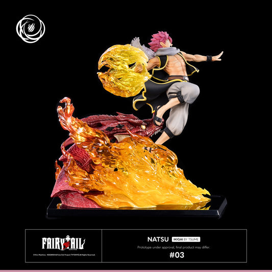 Natsu FAIRY TAIL Statue Ikigai Résine ULTIMATE 1/6 Tsume 28cm