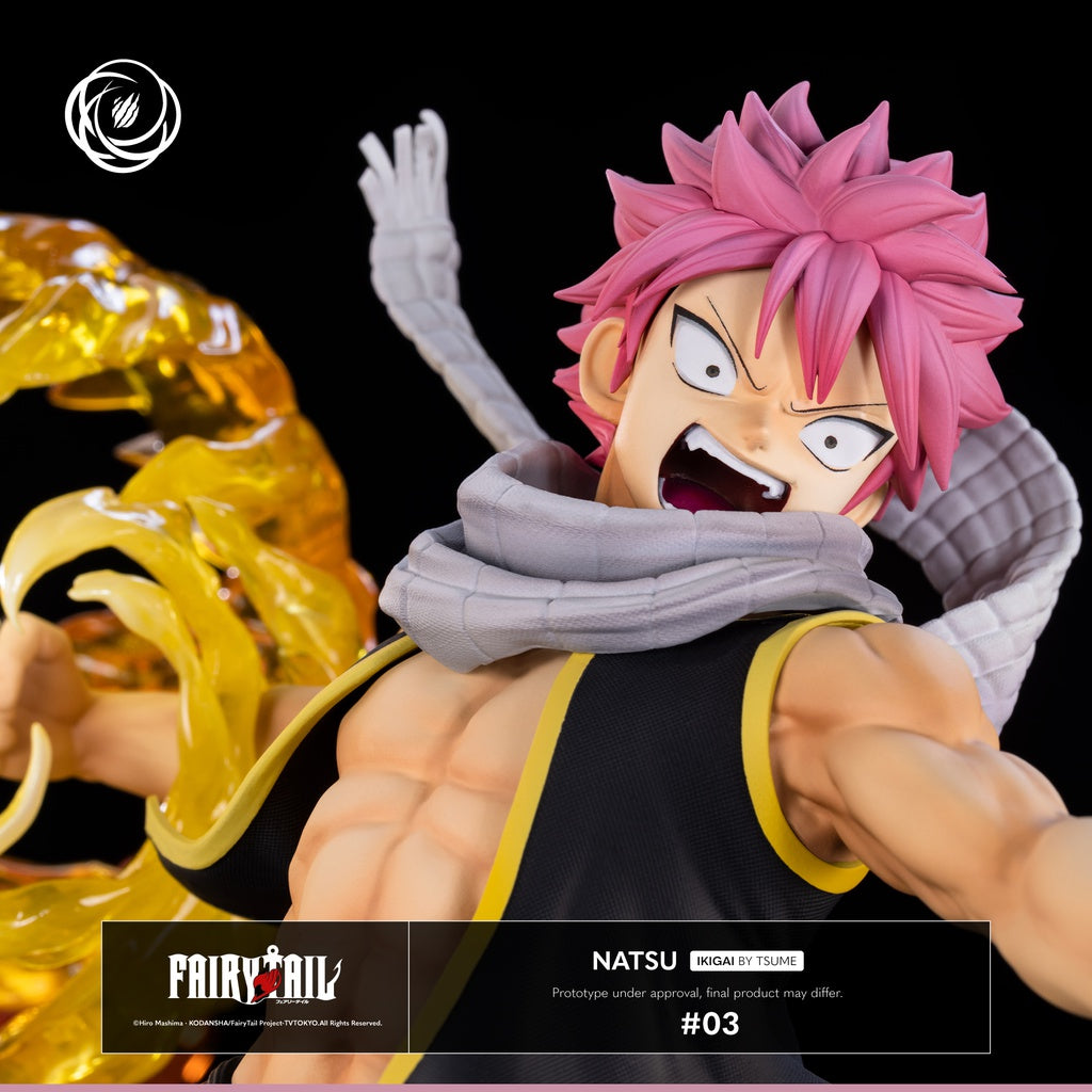 Natsu FAIRY TAIL Statue Ikigai Résine ULTIMATE 1/6 Tsume 28cm