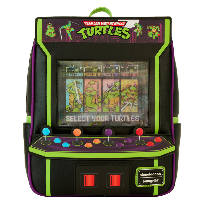 Teenage mutant ninja turtles 40th anniversary Vintage arcade backpack 30 cm